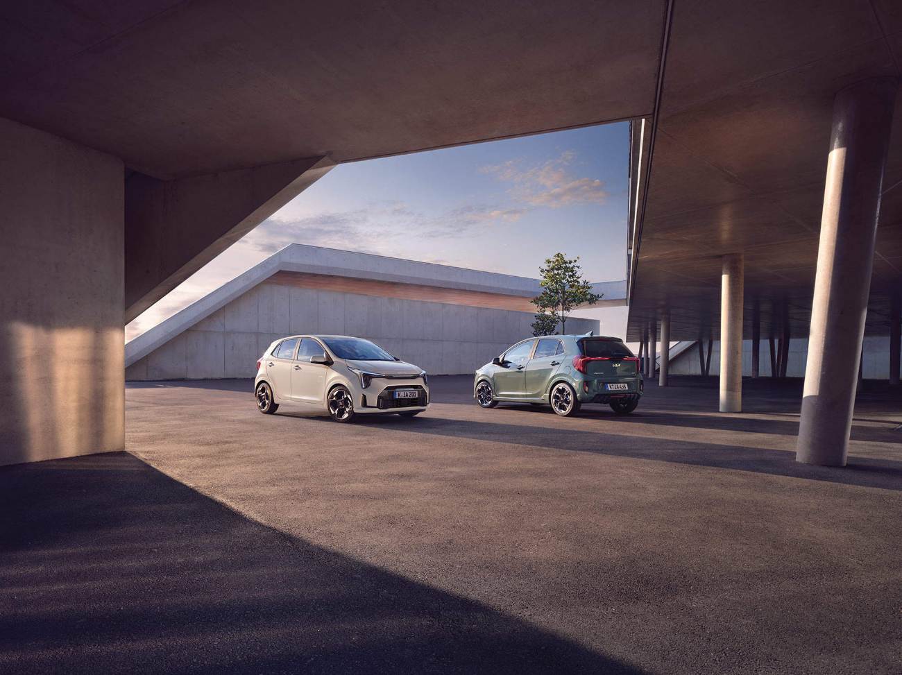 Kia Picanto Exterieur Voorkant Achterkant