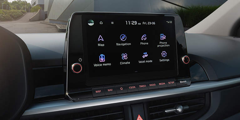 Kia Picanto Interieur Middenscherm